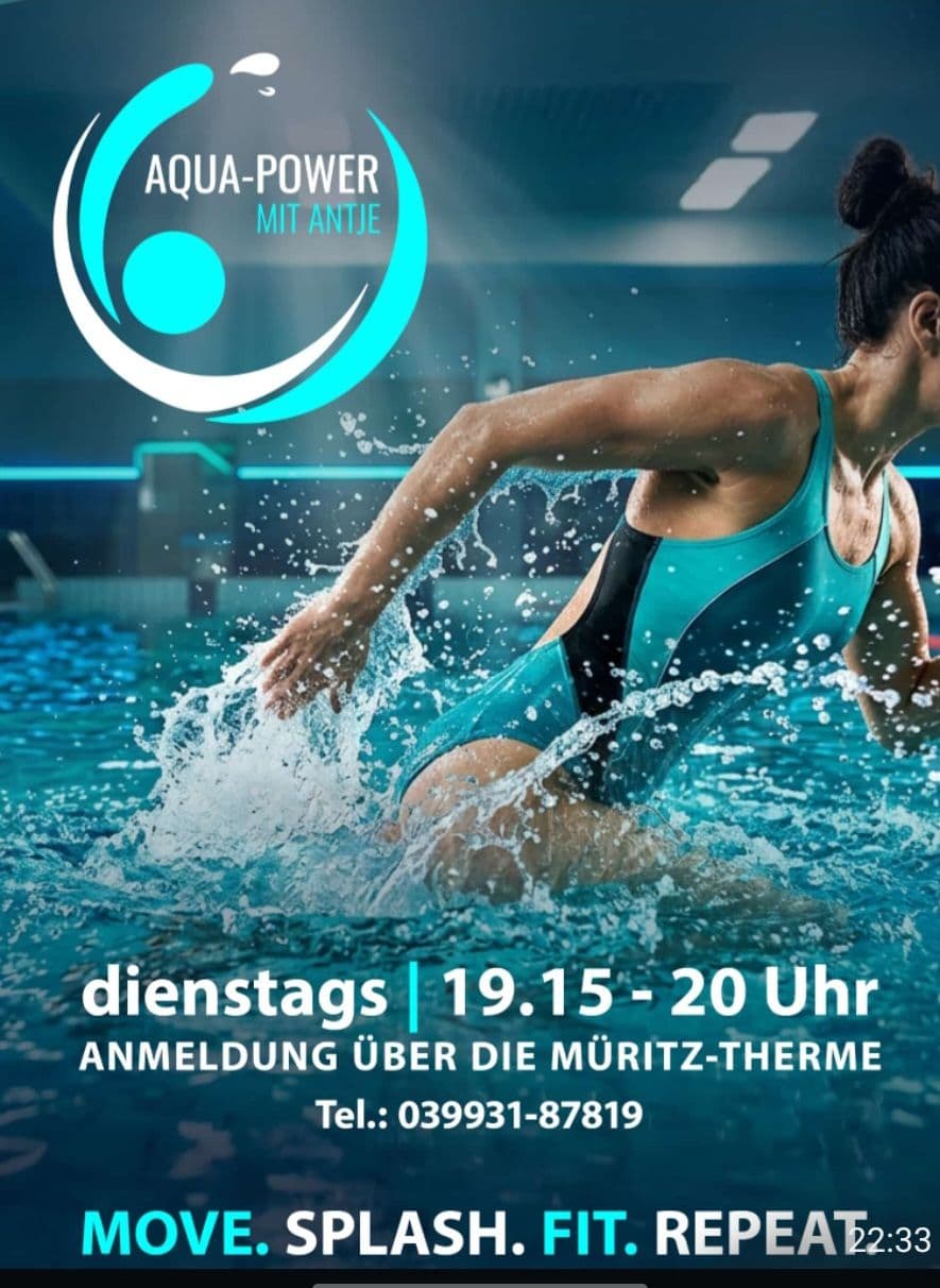 Aqua-Power mit Antje