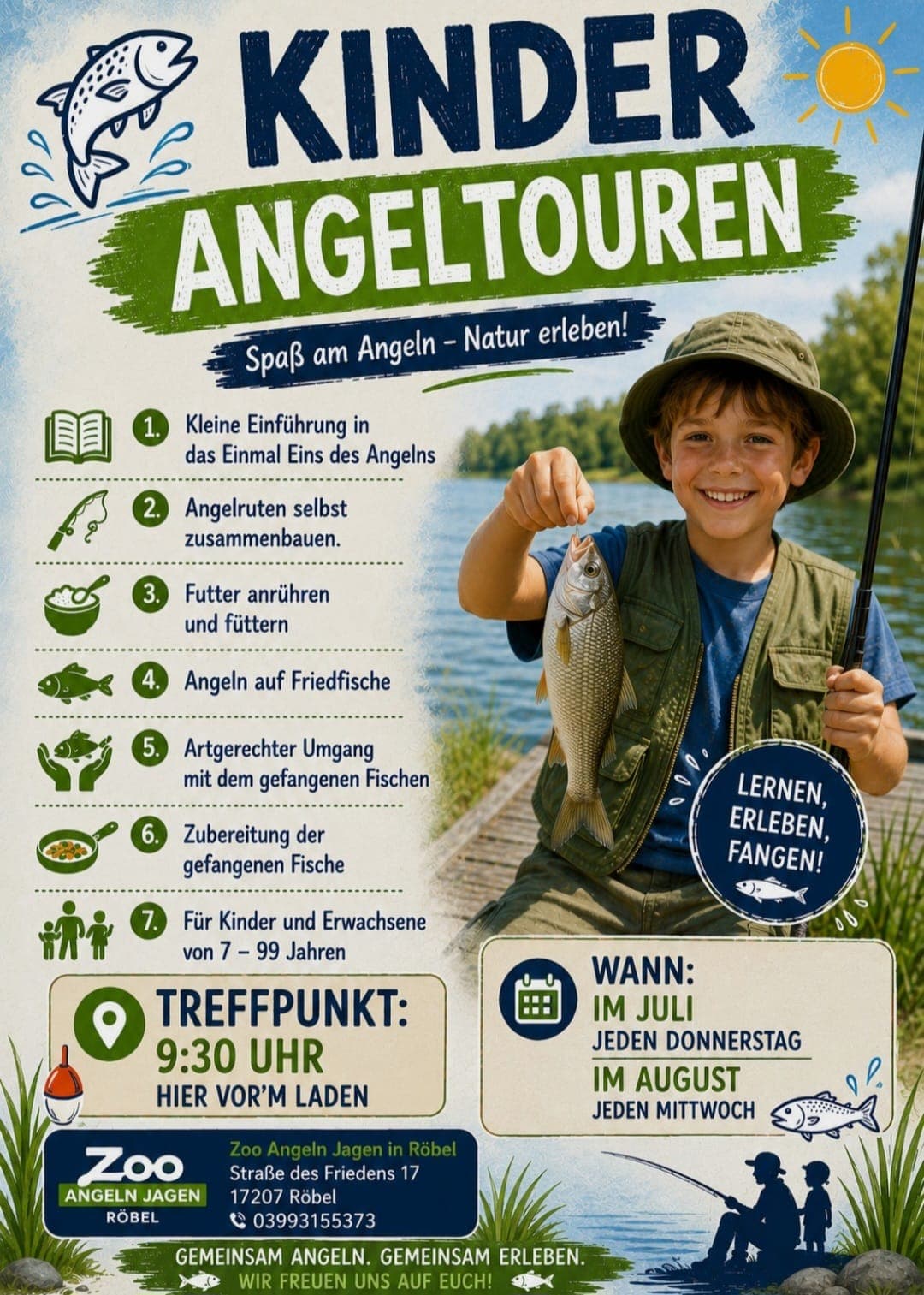 (Kinder) ANGELTOUREN