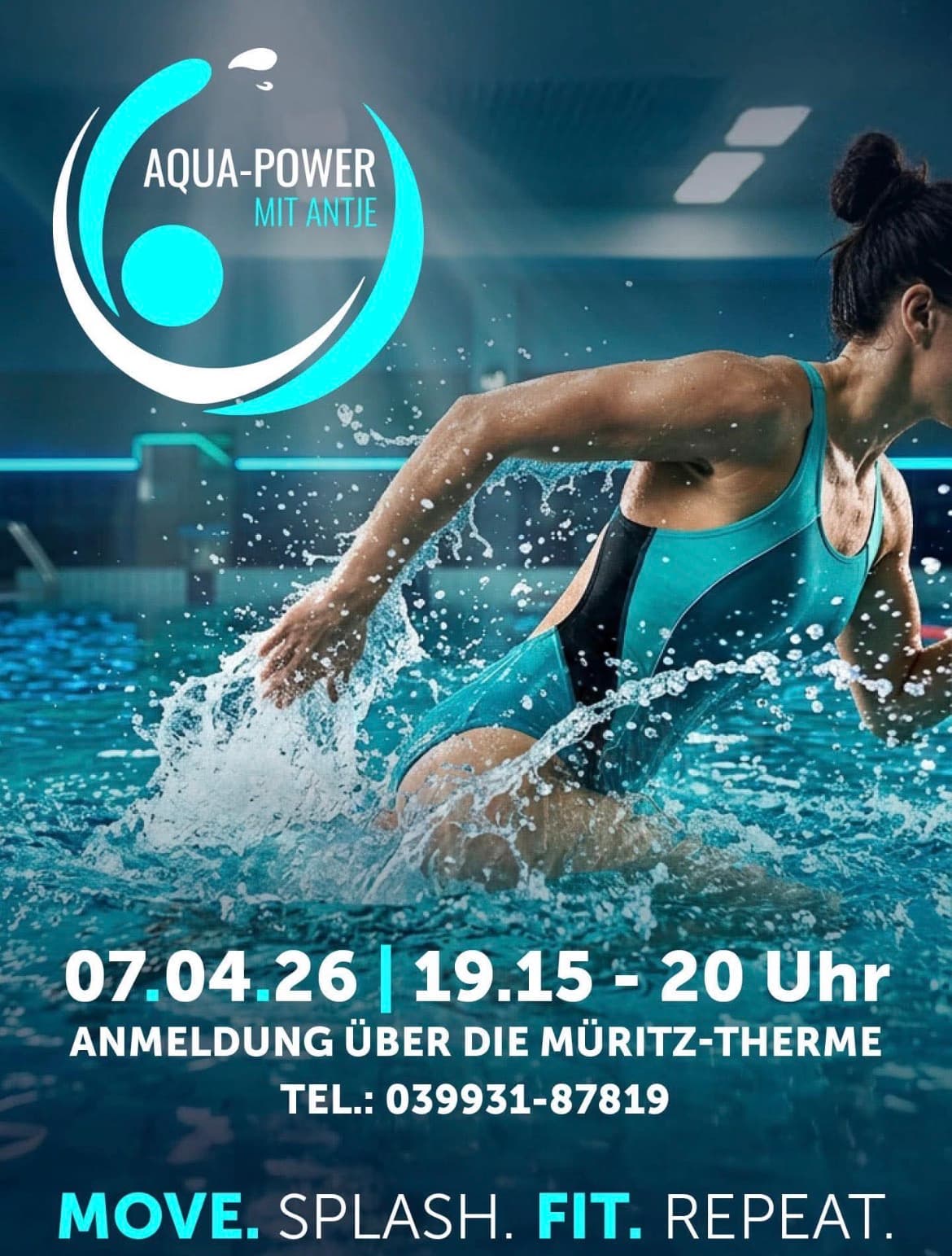 Aqua-Power mit Antje