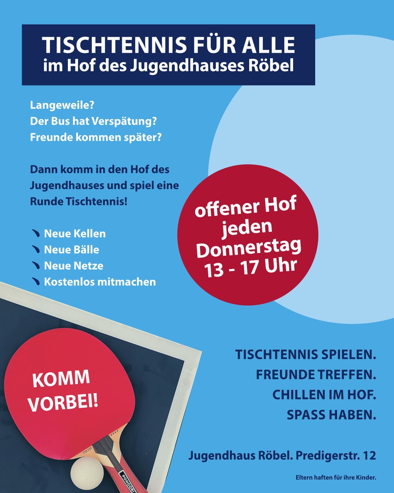Tischtennis für Alle